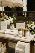 Gold Metal Candle - Altın Metal Mum