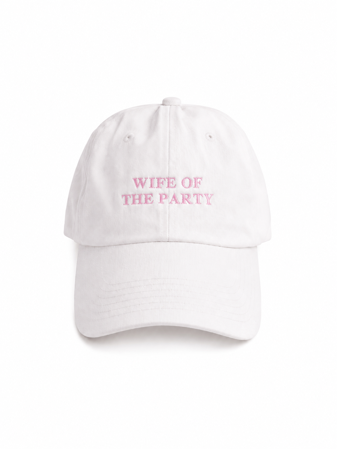 Light the Wine Bachelorette Mottolu Şapka - The wife of the party
