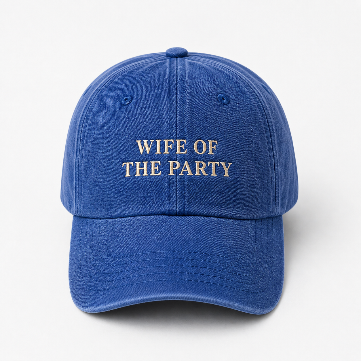 Light the Wine Bachelorette Mottolu Şapka - The wife of the party