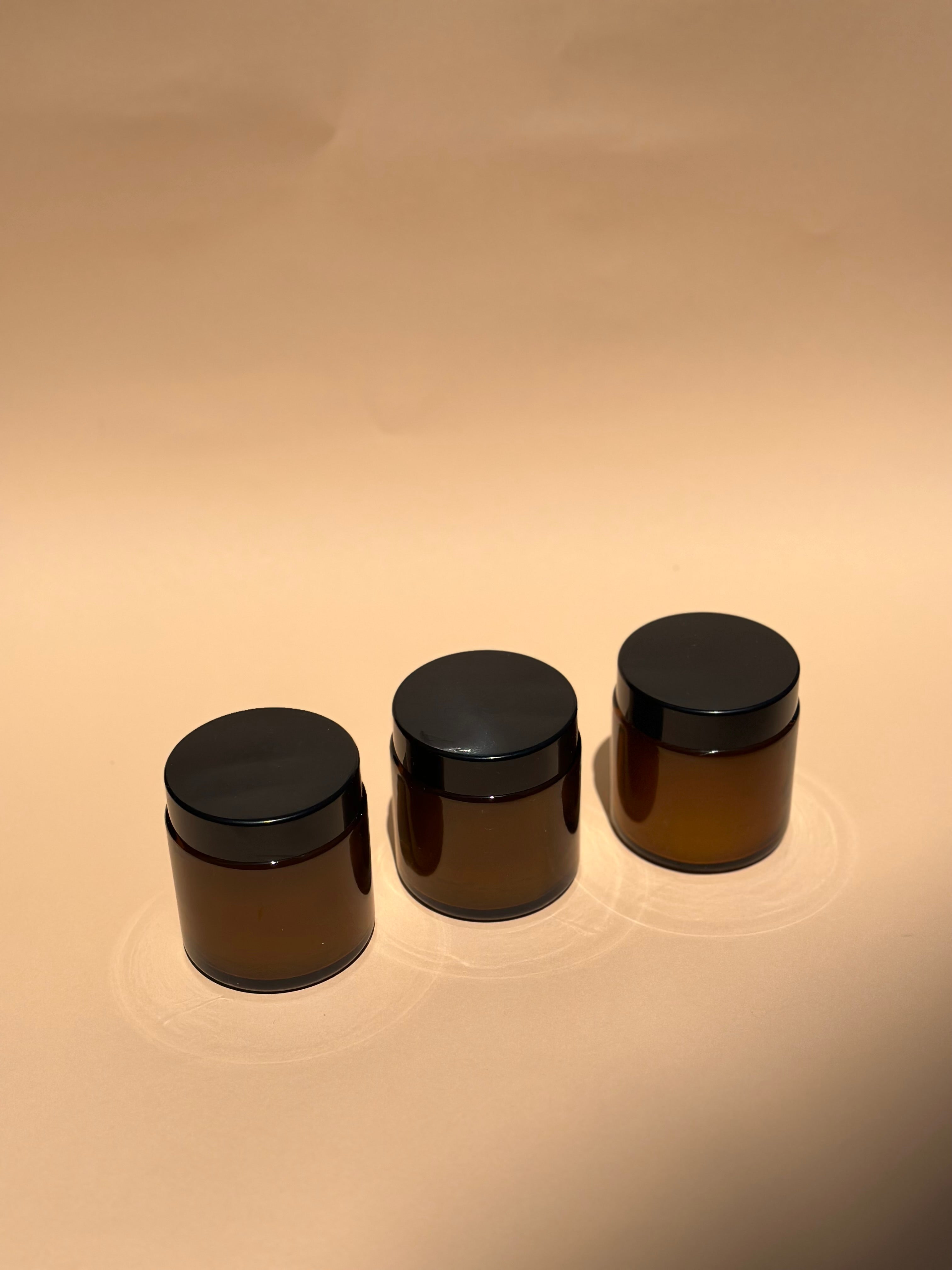 Light the Wine amber candle with customized label