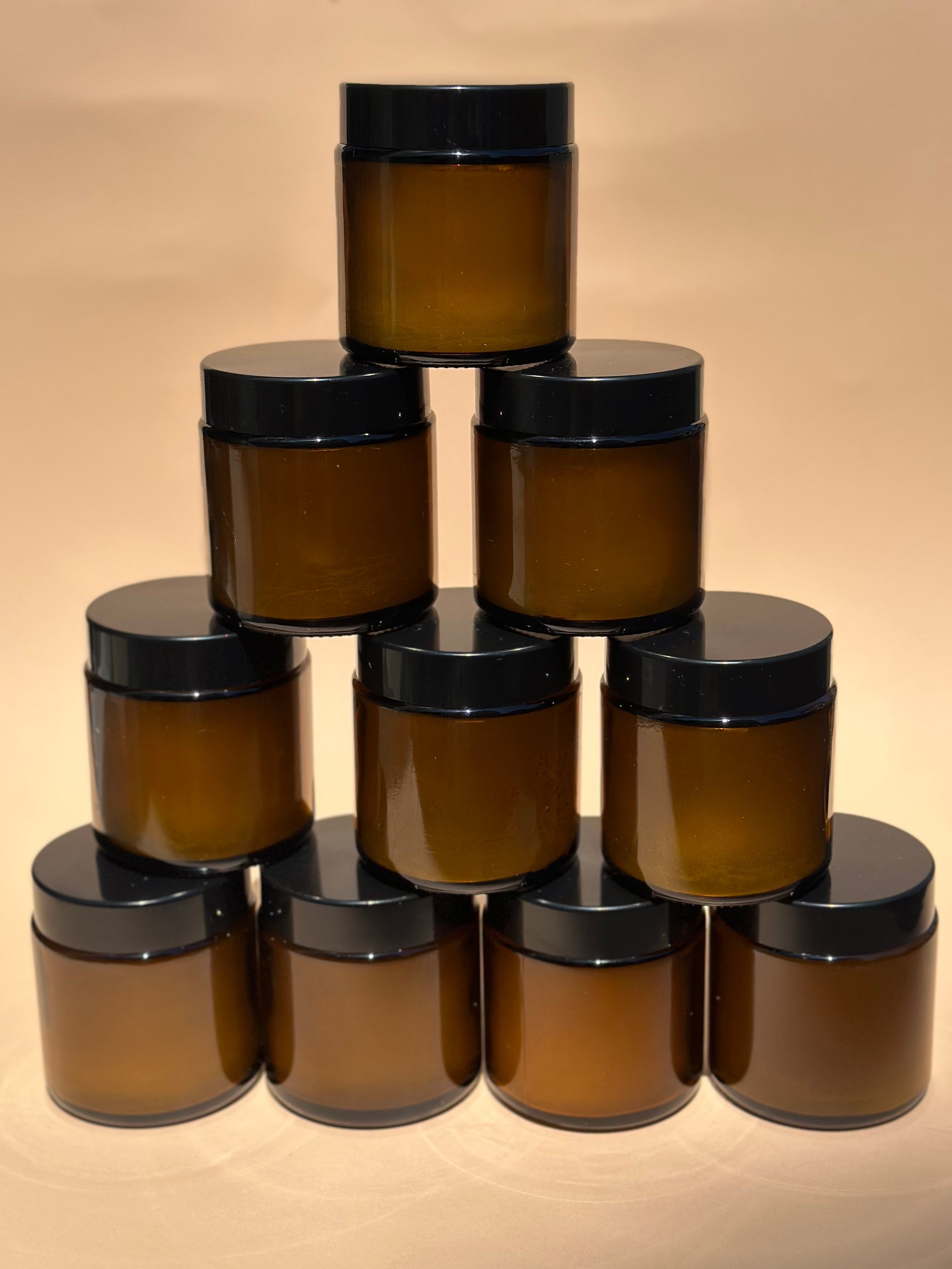 Light the Wine amber candle with customized label