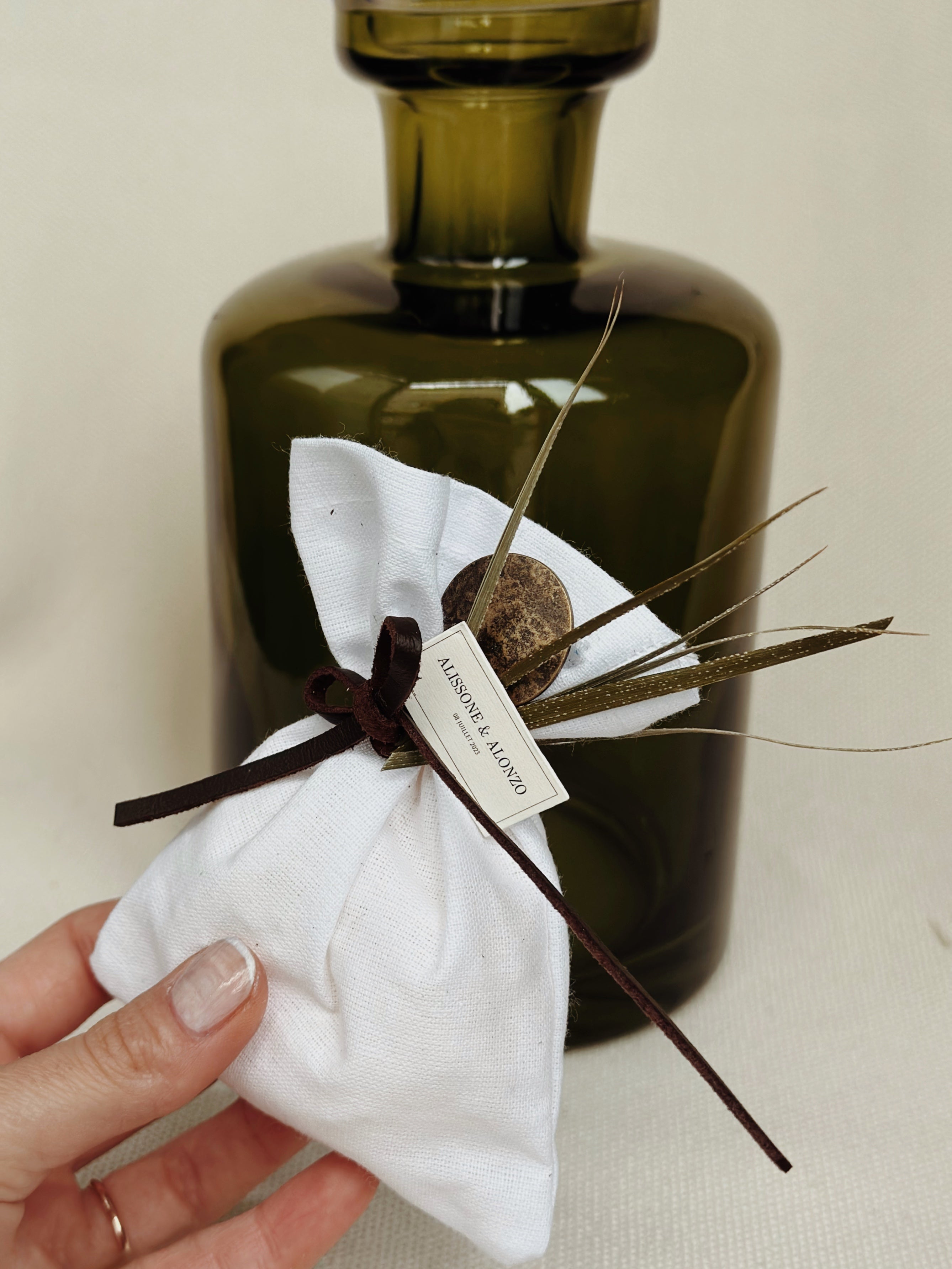Poudre Linen Sabun Kesesi