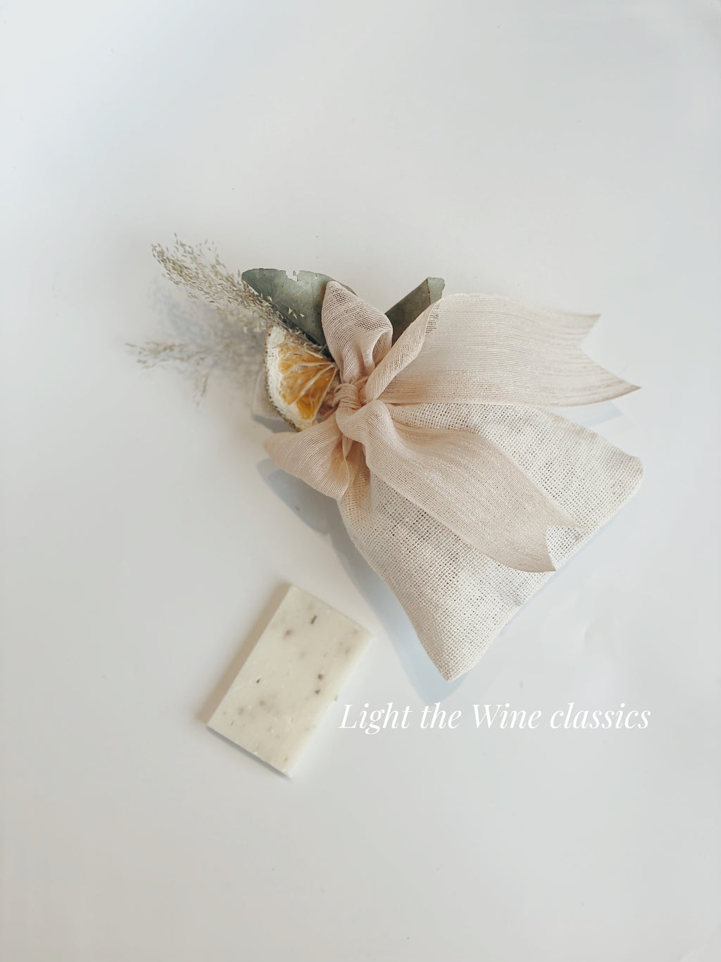 Poudre Linen Sabun Kesesi