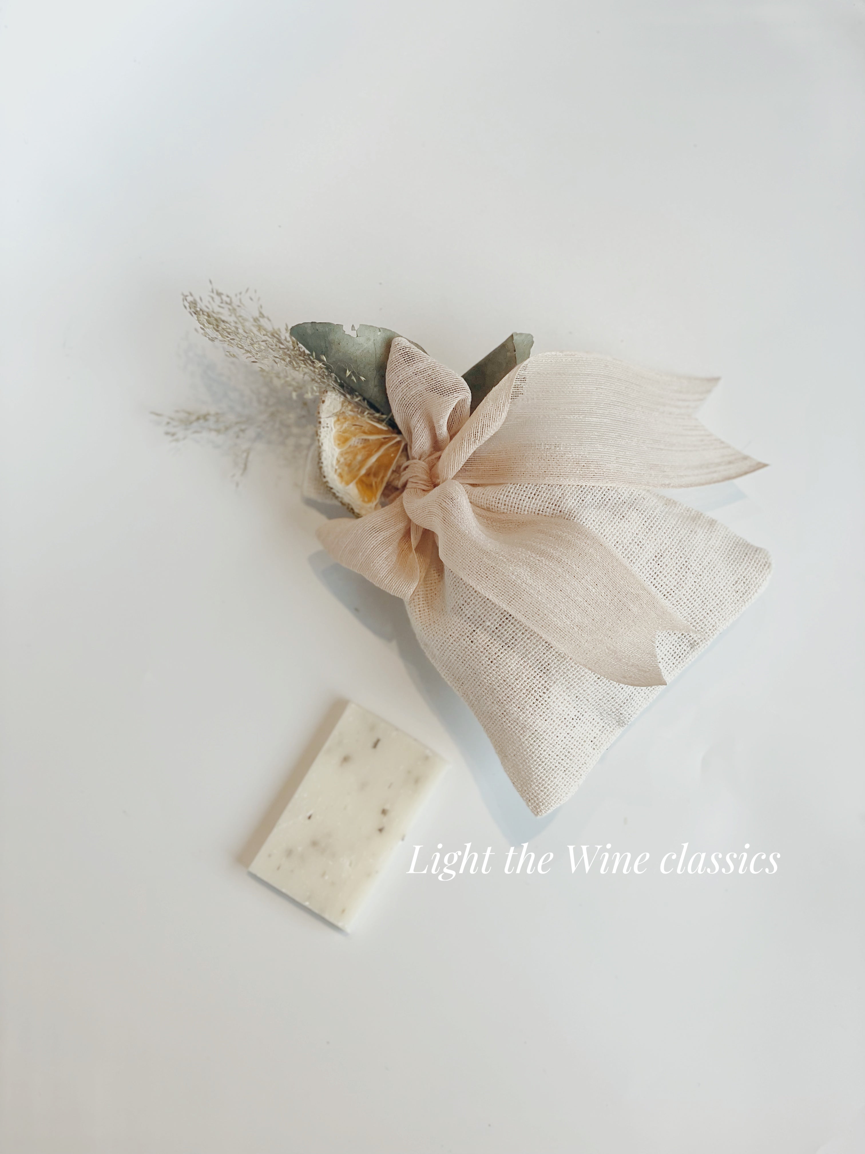 Poudre Linen Sabun Kesesi