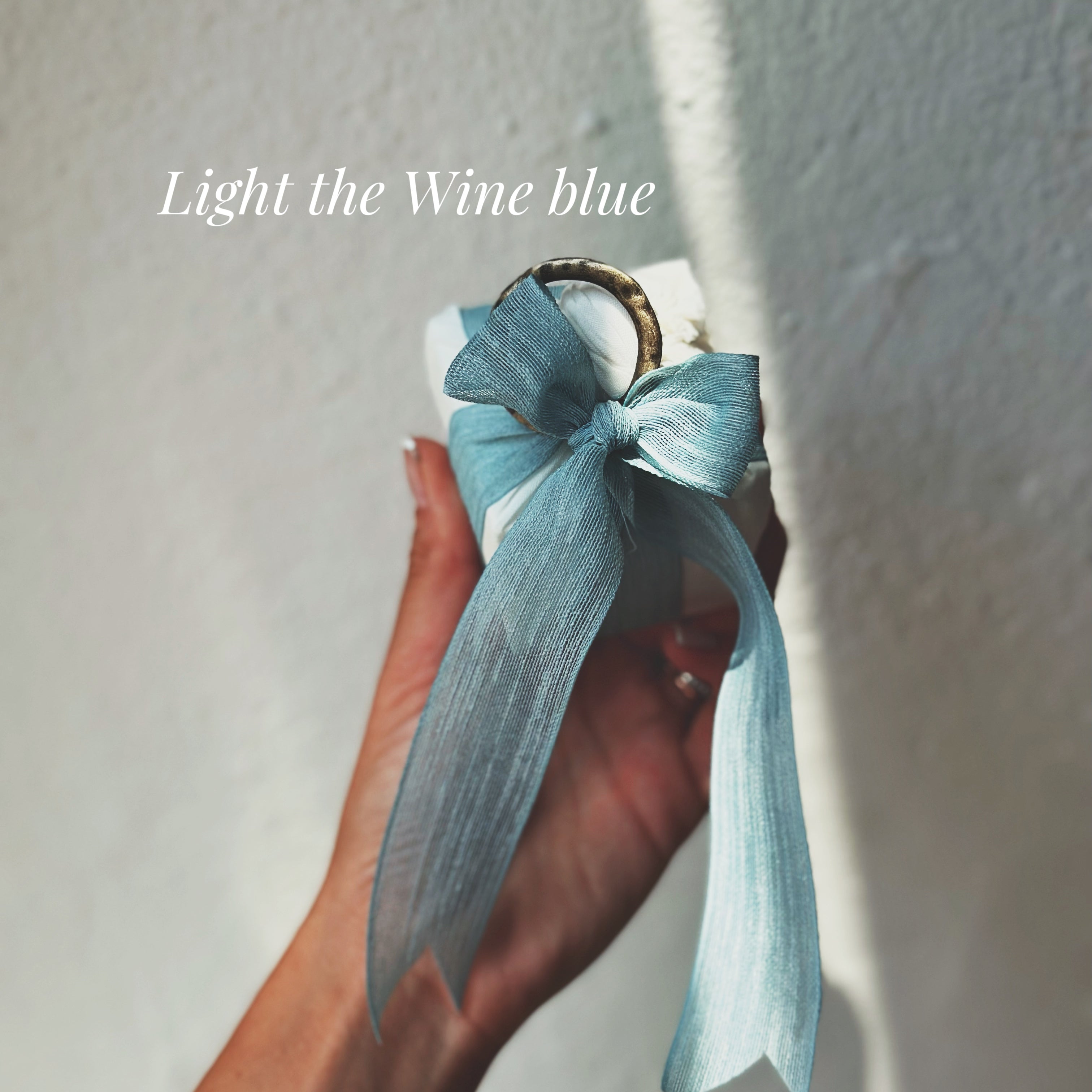 Light the Wine blue hediyelik
