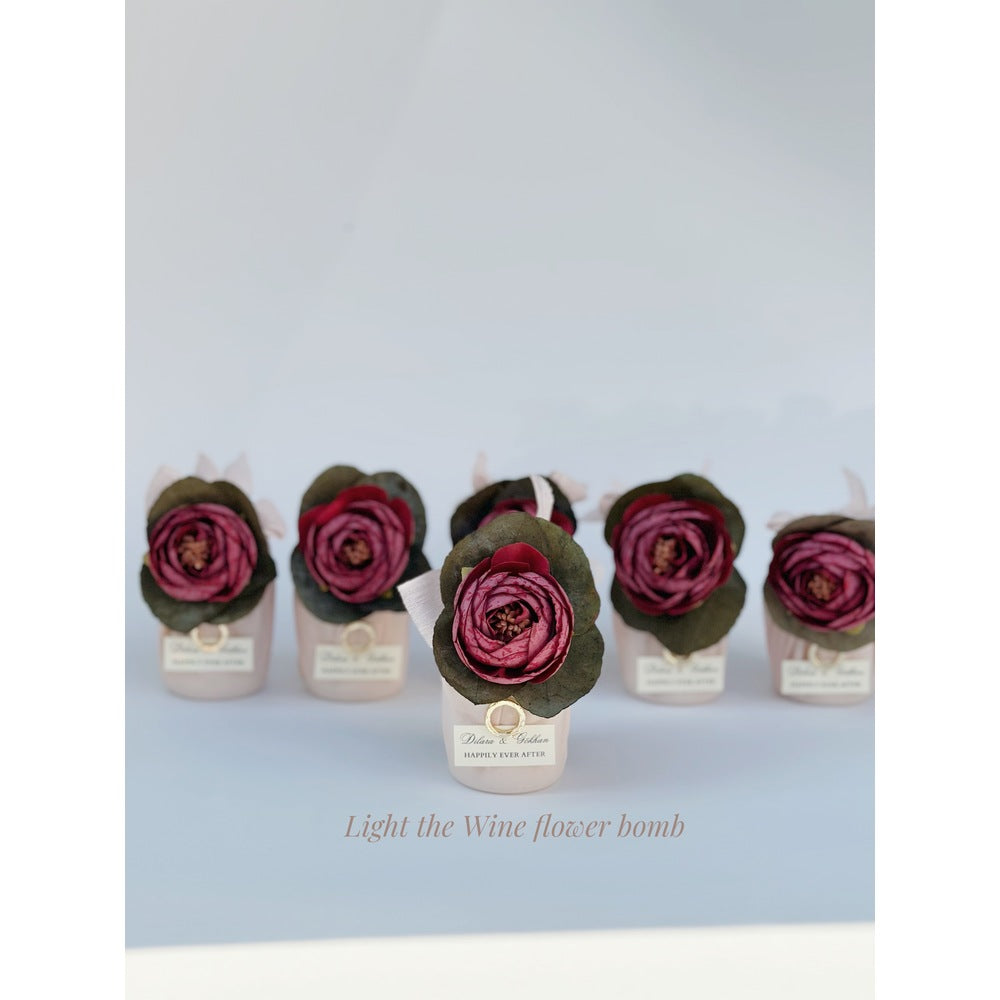 Light the Wine Pink 2026 Wedding Favor